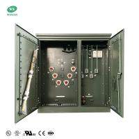 UL認定 150Kva 3相パッド搭載 トランスフォーマー オイル浸水配送 12.470V から 480V ANSI IEEE CSA DOE2016 規格を満たす