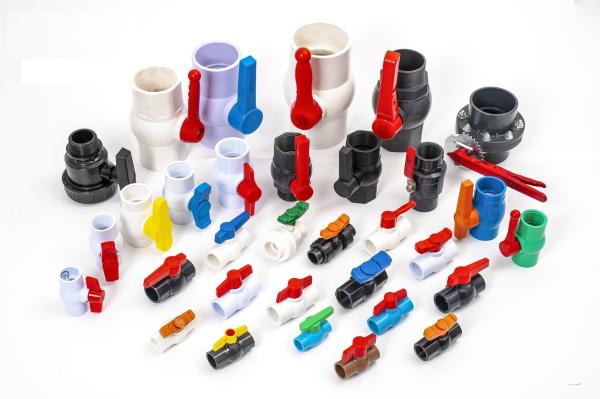 Pedido personalizado PPR/HDPE/PVC/CPVC Acessórios de tubos de plástico Pn 16 20 25 Cor verde