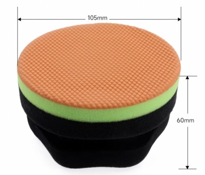 Synthetic Decontamination Clay Cleaning Pad For Removing Paint Contaminant