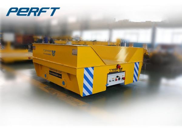 Coil Rail Transfer Car / Electric Transfer Cart 24 - 72 Battery Voltage