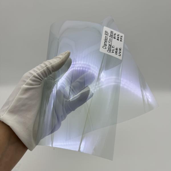 Bleu industriel High HD Chameleon Tinture du pare-brise 99%UVR Durable