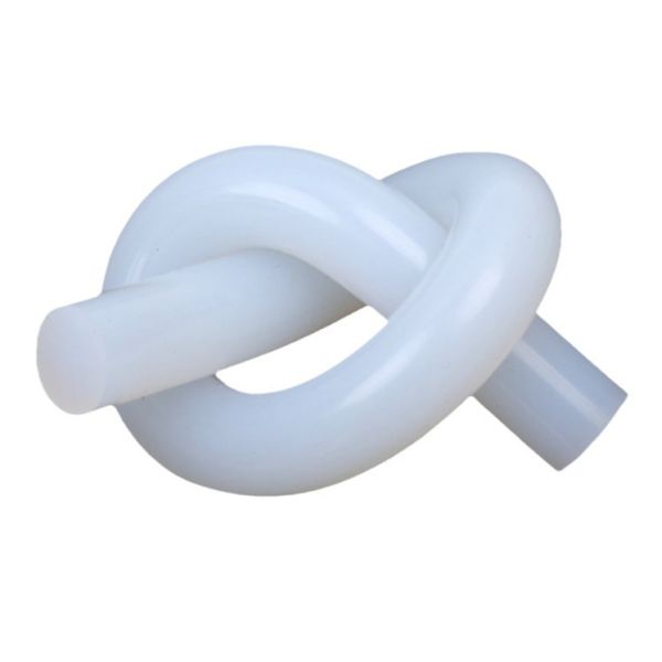 1.5mm White Silicone Rubber Solid Round Strip for Waterproof Sealing on Doors Windows and Electromechanical Machines