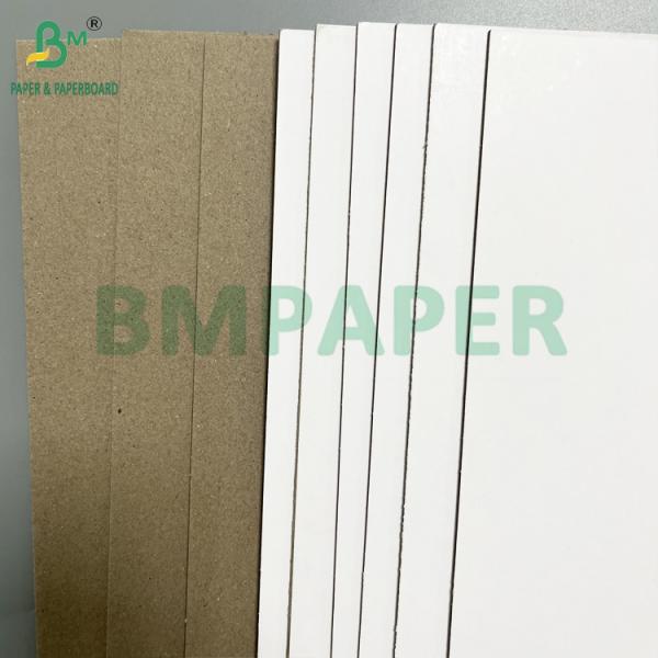 Good Stiffness 1000gsm White Coated Grey Back Duplex Board Thick Board