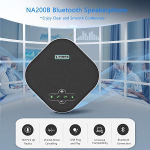 Speakerphone 81dB-90dB da conferência de Na200b Bluetooth USB para 8-10 pessoas