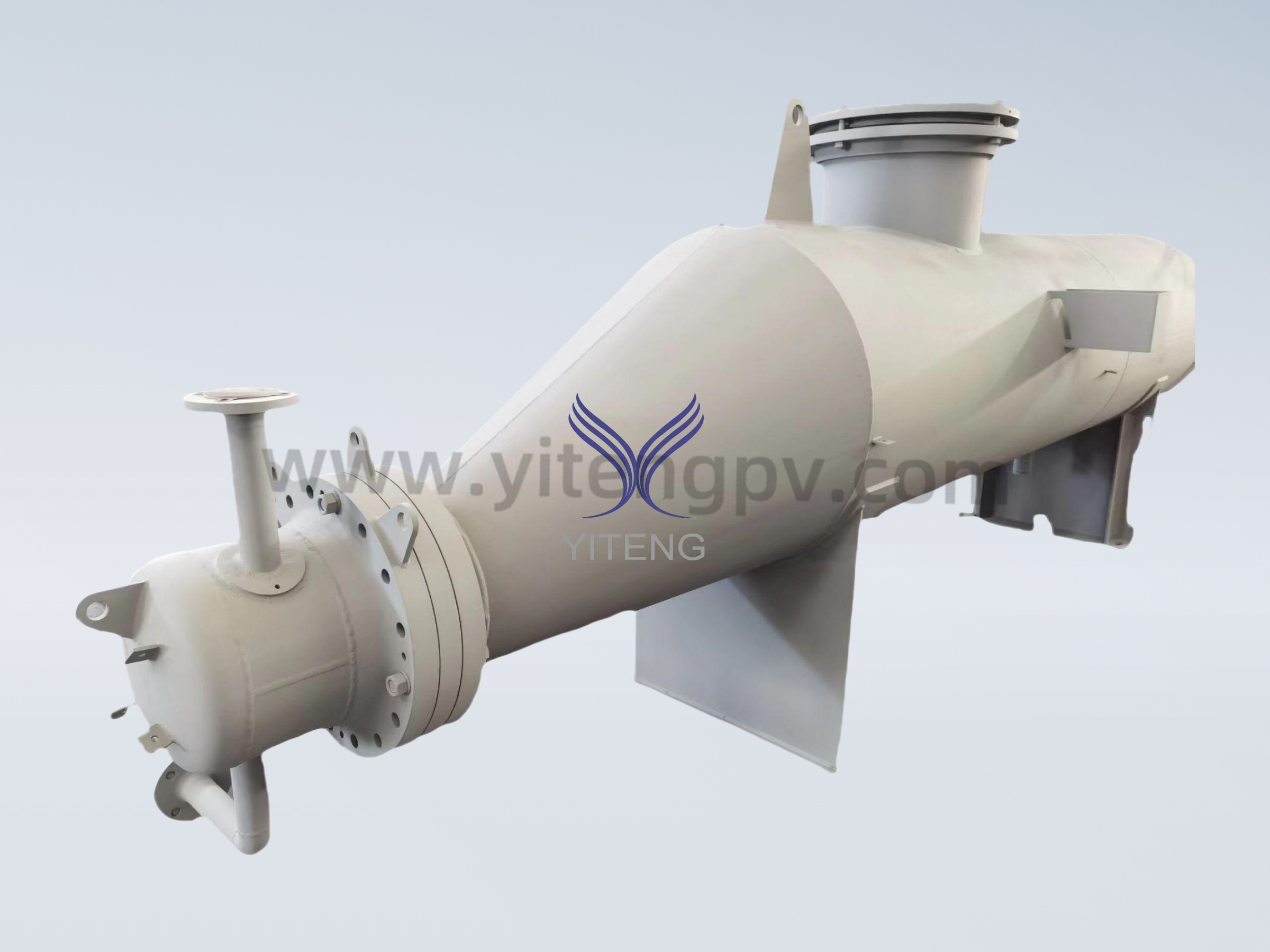 Stainless Steel Shell Tube Evaporator Oils And Fats Industry Pharmaceutical Industry