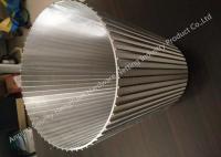 80cm Height Rotary Screen Drum / Wedge Wire Cylinder Screen Back Wash Filter