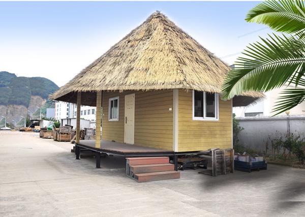 Cozinha de madeira Moistureproof do chuveiro dos bungalows da praia do bungalow da casa do projeto novo/casa de Saa