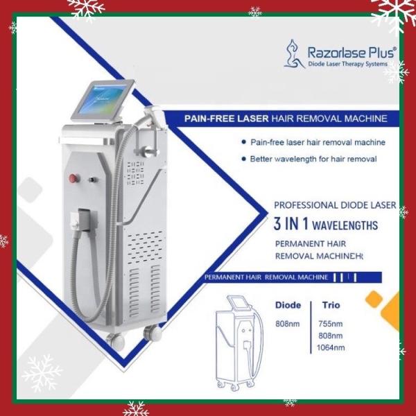 Beauty Salon Permanent Laser Hair Removal Machine 1-10Hz No Pain For Women