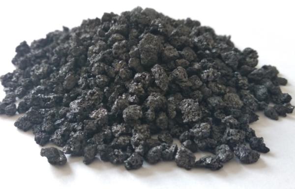 Bas S et N ont calciné le coke de pétrole, 98,5% taille crue du coke 1-10mm d'animal familier