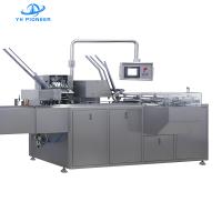 Machine d'emballage de carton pour une efficacité élevée et économiser de l'espace avec cadre en acier inoxydable et puissance 220V