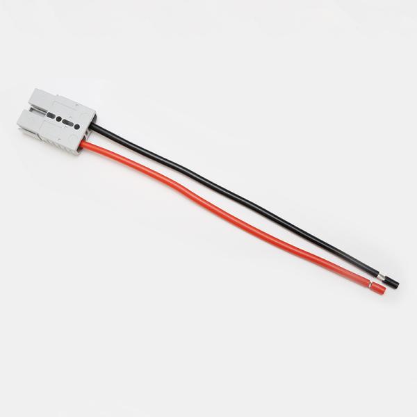 Electric Forklift Charging Plug Cable Copper Pin Battery Charger Anderson Connector 6 12 AWG 600V 50A