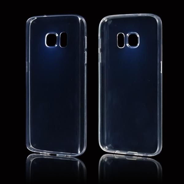 High Quality Ultrathin Transparent soft tpu back cover case for samsung s7