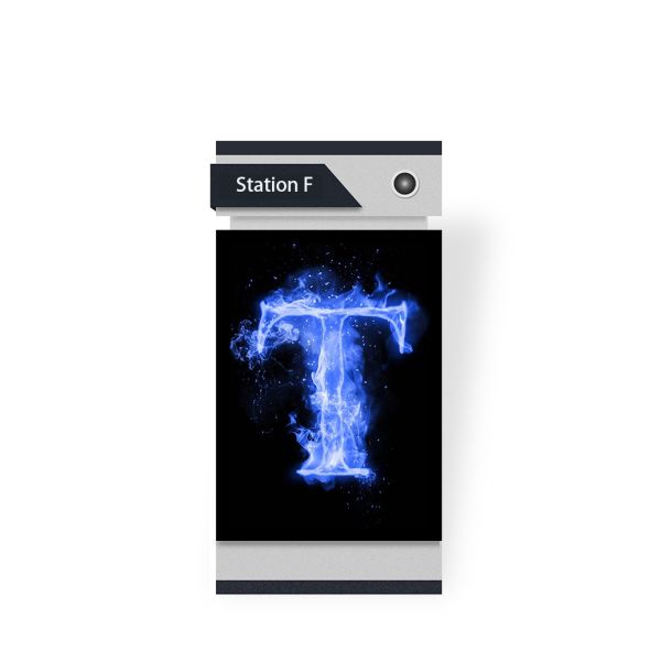 55 Inch Weatherproof Outdoor Digital LCD Advertising Display for Retail Stores Bus Stop Station Shelter Totem Kiosk