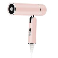 Secador de cabelo poderoso de pouco peso plástico do motor da C.C. com menos para frisar