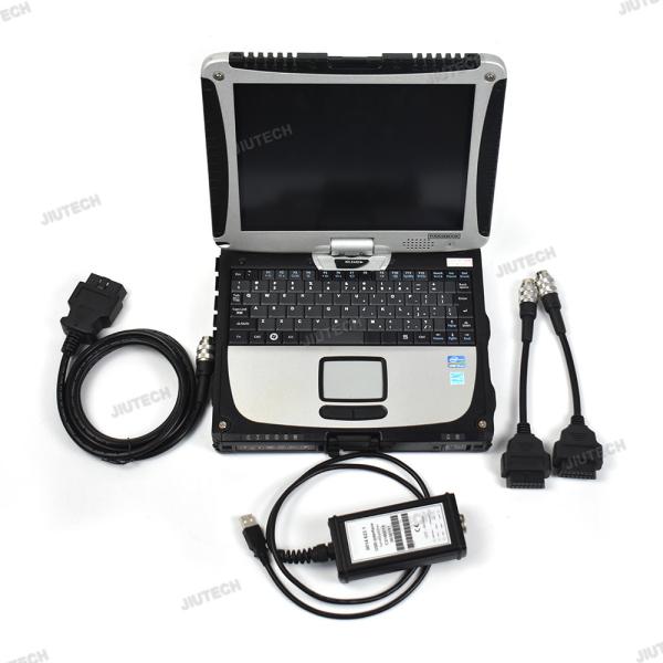 FOR CLAAS diagnostic tool interface CANBUS MetaDiag Agriculture constructiontruck excavator diagnostic tool for Claas simulator p/n14204140 cable with CF19 laptop