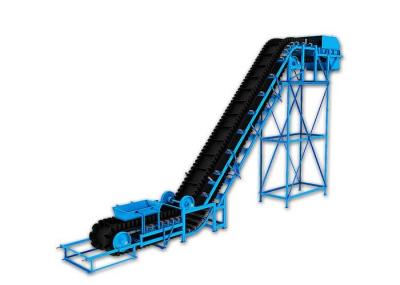 O tipo operação fácil da correia transportadora Z da mineração da areia do silicone do projeto evita o derramamento material