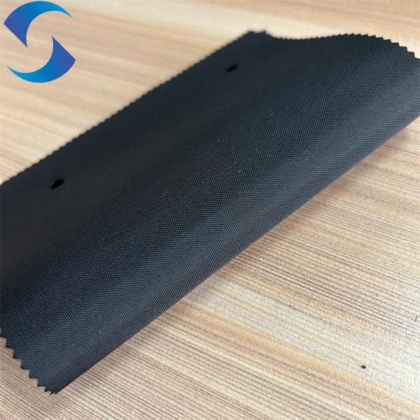 210D*134T Black Recycled Nylon Fabric Waterproof For Tent Bags