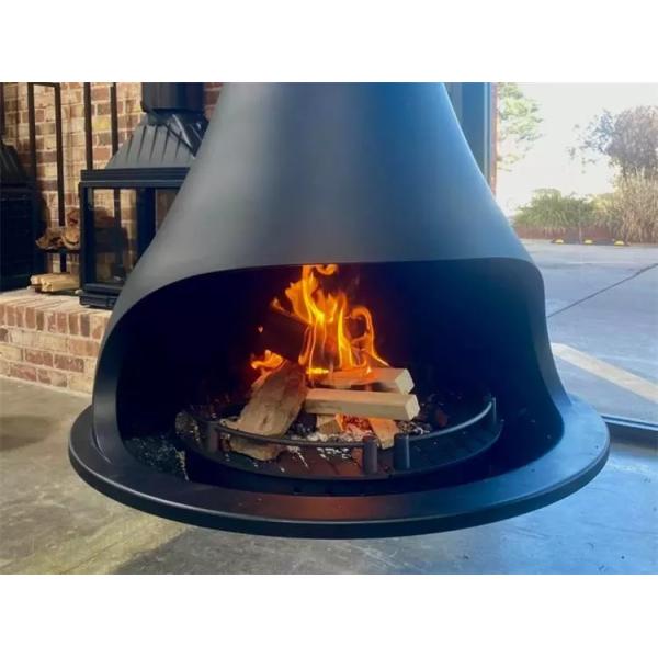 Wood Suspended Stove Hanging Wood Burning Fireplace For Indoor Heating