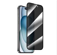 Privacidade 9H telefone celular vidro temperado protector de tela filme Iphone 15 Pro Max