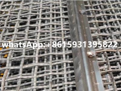 Tela Mesh Double Crimped da pedreira do agregado 0.5mm do fio