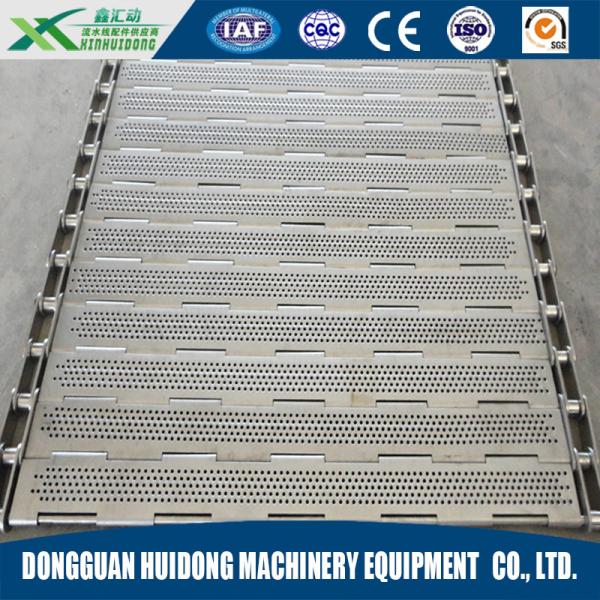 Chain Plate Shipping Roller Conveyor With Stainless Steel Mesh Belt