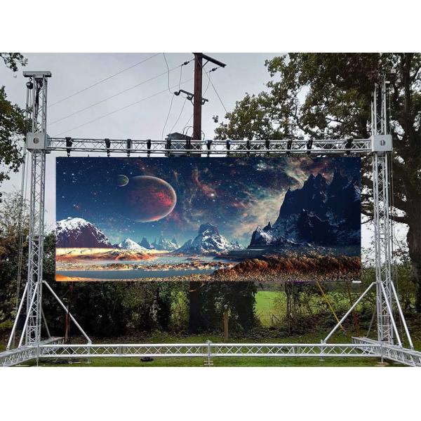 СИД крытого этапа P3.91mm арендное экранирует 500x500mm умирает шкаф литого алюминия