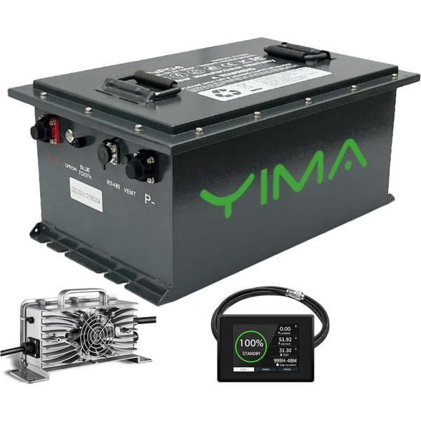 OEM Carro de golf eléctrico Batería de litio 72V 100Ah 48V 105Ah Con cargador