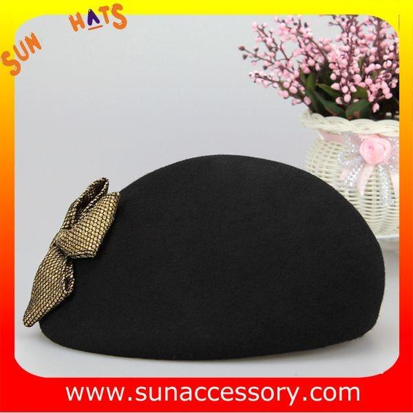 T5631185 Sun Accessory customized  winner  fashion 100% wool felt  beret, women hats and caps wholesaling