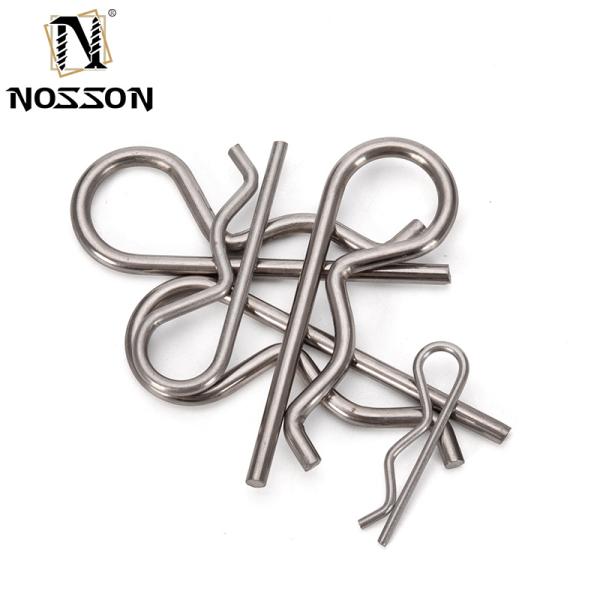 304 316 A2 A4 Stainless Steel Split Cotter Pins for Steam Oxide Nitride Finish and Zinc Plated Spring Pins