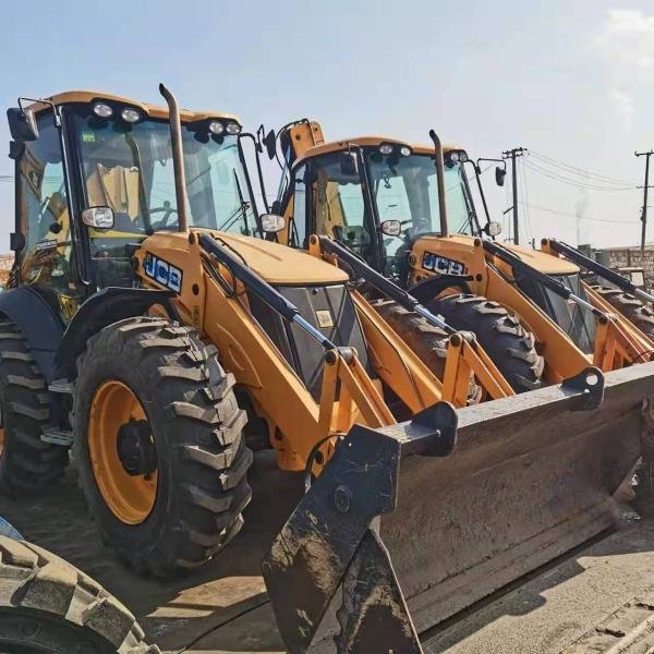 JCB 4CX Backhoe Loader 15000 KG Hydraulic Machine with Liyuan Hydraulic Cylinder