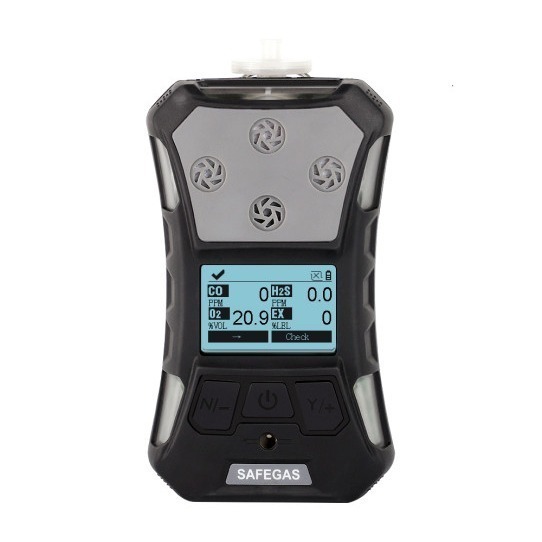 Portable Carbon Monoxide Analyzer with Pump Suction ATEX IECEx Certified for Industrial Safety Monitoring with 100000 Data Records