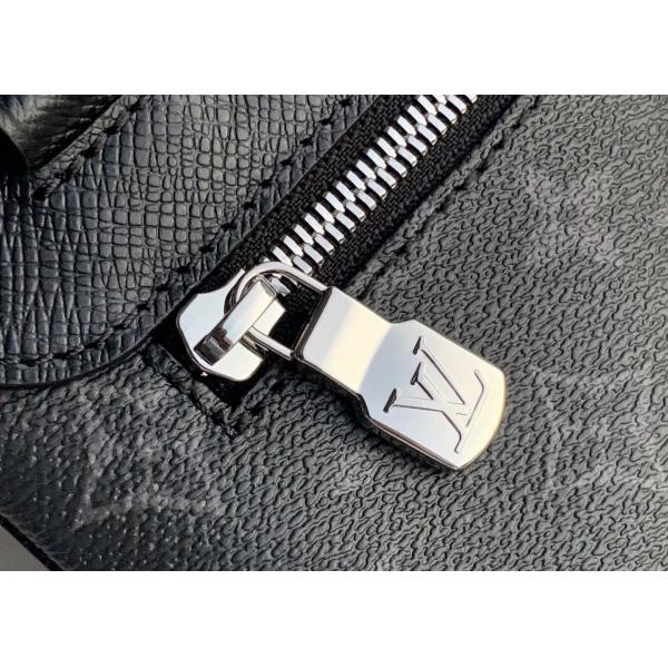 Leather Message Tote Ladies White Cross Body Bag Monogram Eclipse