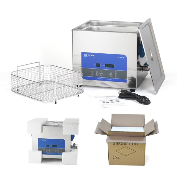 200W Ultrasonic Parts Cleaner For Fruits And Vegetables 13L For Industrial Parts Carburetor