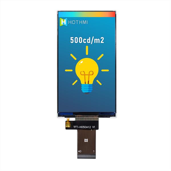 5,0 индикаторная панель ST7701S температуры TFT IPS 480x854 дюйма широкая для промышленного компьютера