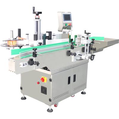 Máquina de rotulagem e embalagem automática têxtil para garrafas de plástico em embalagens de cartão
