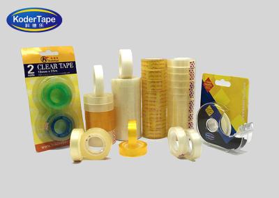 Bopp Adhesive Yellowish 24mm Transparent Colored Tape