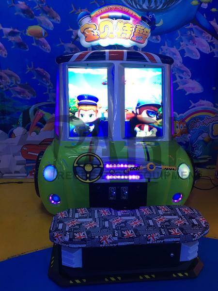 Exciting Race Car Arcade Machine , Arcade Racing Simulator With Delicate Design