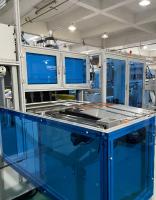 Servo-moteur à ultrasons, sacs à air trapézoïdal à premier effet en coton, équipement mécanique