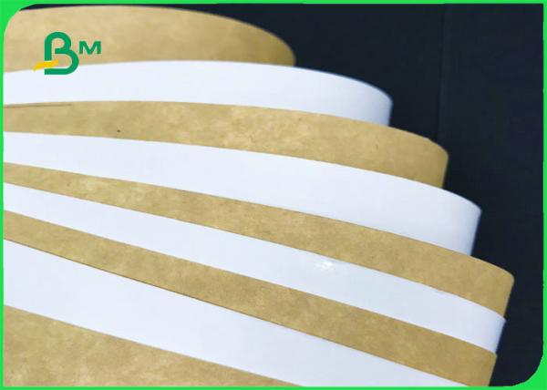 Forro superior branco da polpa de madeira 250gsm do Virgin 300gsm Kraft para a caixa dos pacotes