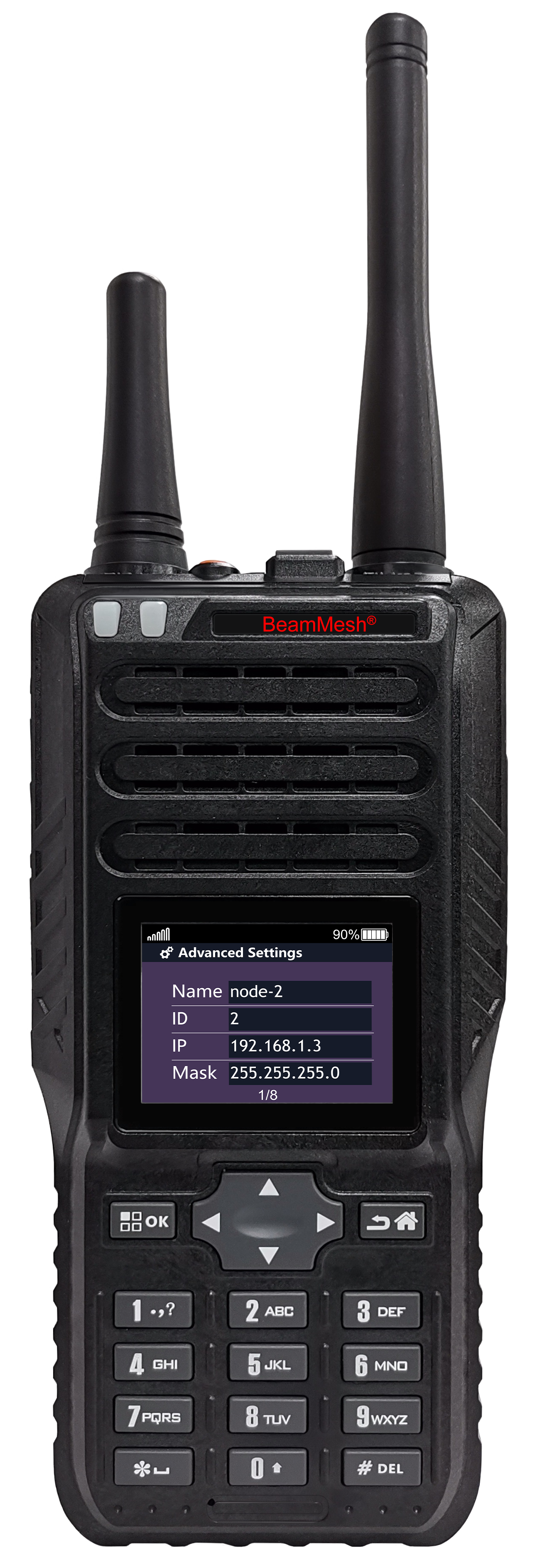 BEAMmesh Series MANET Broadband MESH Handheld