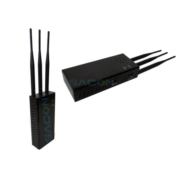 10W High Power Signal Jammer with 150m Range and 8000mAh Battery for Remote Control Blocking
