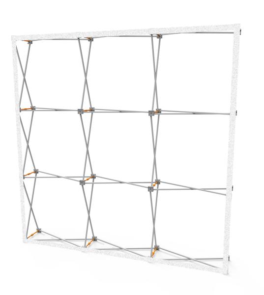 3 X 3 Pop Up Banner Stands With Plastic Buckle Connector Free Carrying Bag