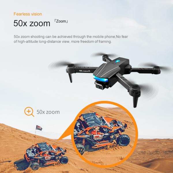 GPS Drone S85 HD4K Dual-camera Anti-collision Obstacle Avoidance 4-axis Folding Remote Control Aircraft