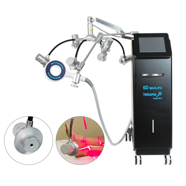 2 In 1 Multifunction 6D 10D Laser Slimming Machine Magnetica Physical Therapy