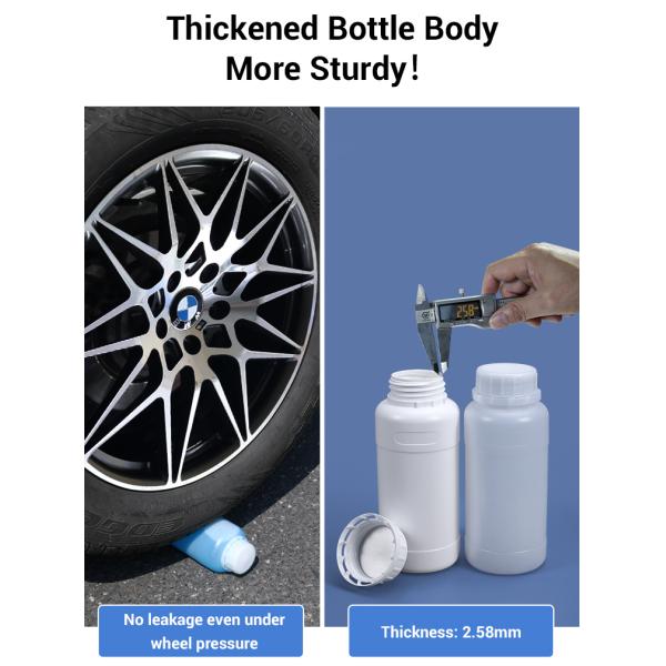 HDPE пластиковые жидкие удобрения бутылки химическая упаковка 100 мл 250 мл 500 мл 1000 мл