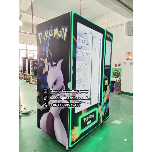 Wholesale Self-Automatic Elevator Gift Card Vending Machine for Pokemond Card for Game Card Distribution