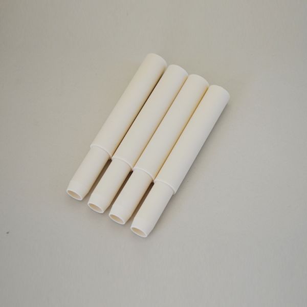 High Temperature 99.5% Al2O3 Alumina Ceramic Tube Insulation OEM ODM
