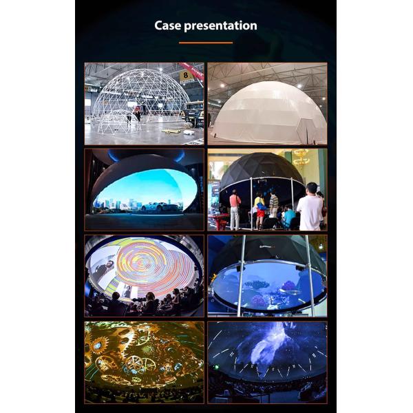8000 Lumens Immersive Experience Museum Theater 1920x1200 Dome Projection
