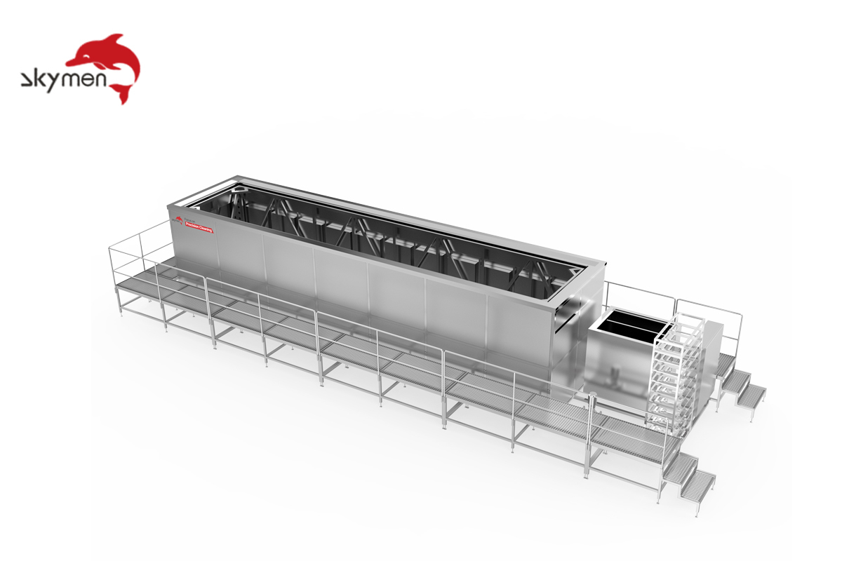 Large Capacity Ultrasonic Cleaning Machine for Industrial Heat Exchangers, Tube Bundles & Heavy-Duty Components