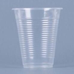Customized Logo 6oz Disposable PP Plastic Tea Cup OEM Top 7cm Bottom 4cm Height 8.2cm